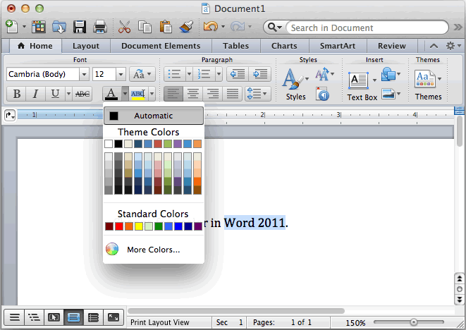 Microsoft Word 2011 For Mac
